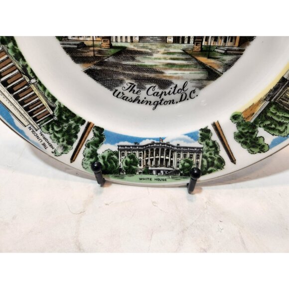 Capital Wholesale Imports Washington DC Collectors Souvenir Plate - The Capitol - Picture 8 of 11